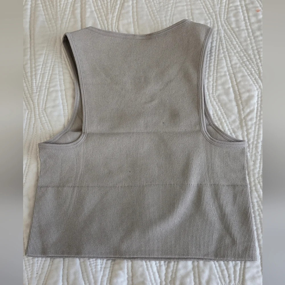 Womens Ribbed Tank - Picture 2 of 4